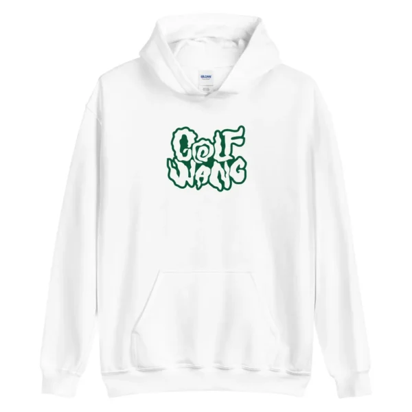 Product Specifications: Material: 90%Cotton, 10%Polyester Machine Wash No Color Fading Lightweight and comfortable Pattern Type Print Style Casual Sleeve Length(cm) Full Golf Wang Bubble Gum Hoodie