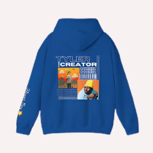 Tyler The Creator Blue Hoodie Royal